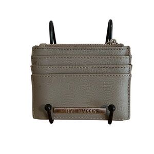 Steve Madden Gray Cardholder